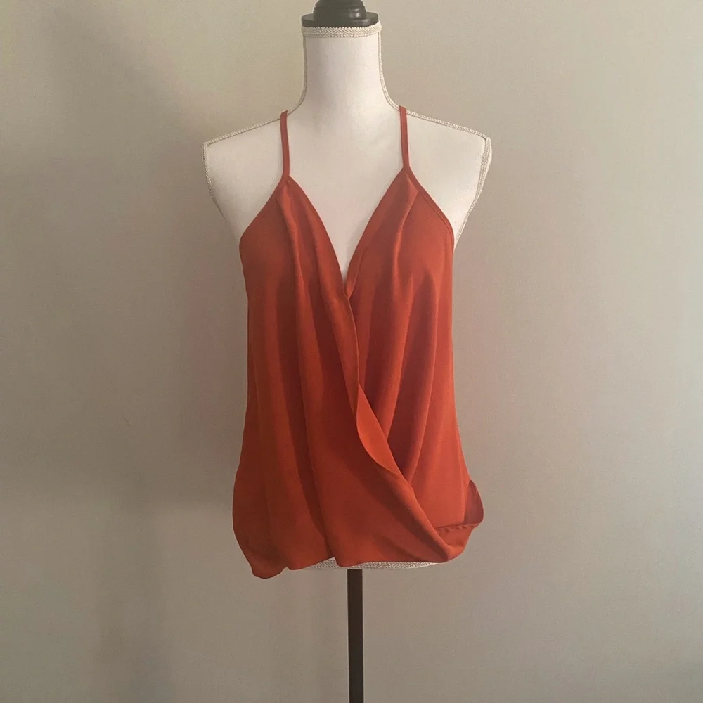 Flowy Orange Top - Picture 9 of 9
